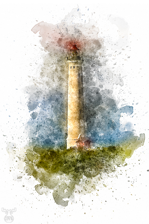 10642 - Nr.Lyngvig Aquarelle - -