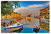  1923 - Lazise Harbor morning - - 