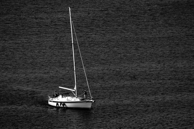 2343 - Tacking without wind - -