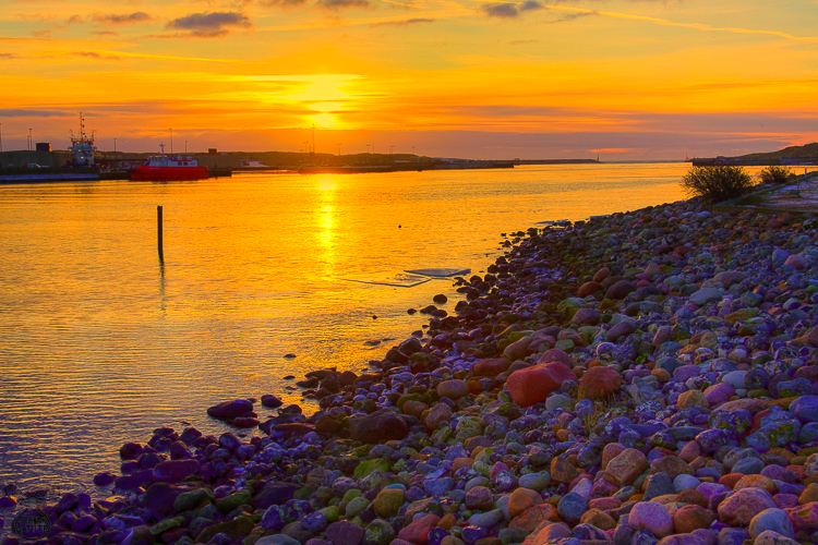 3200 - Hvide Sande Sunset - -