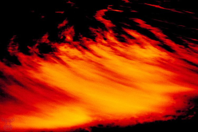 3207 - Waveart - On fire IV - -