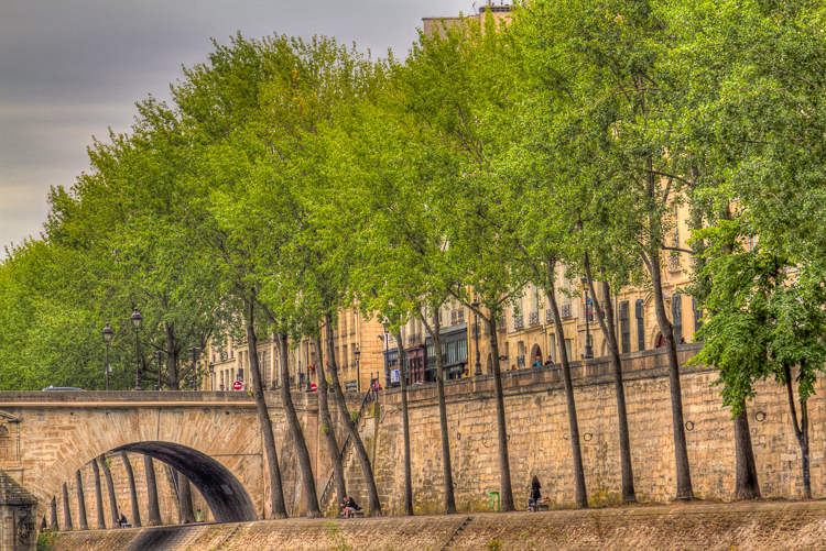 3317 - Seine river bank - -