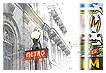  3448 - Paris Metro - Métro de Paris 