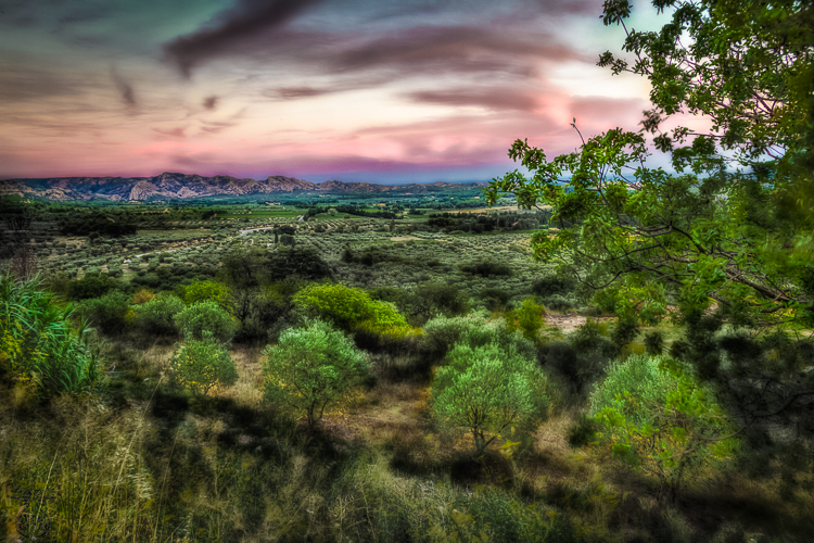 Les Baux View