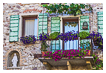  8204 - Italian house front - - 