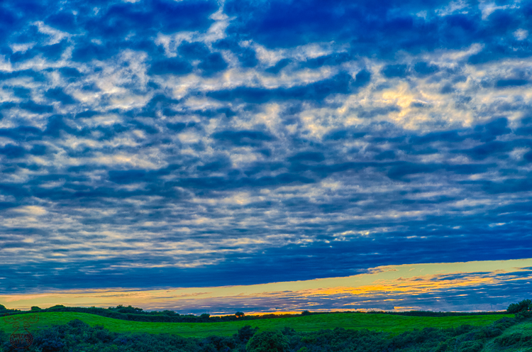 8276 - First Bay Cottage sunset - -