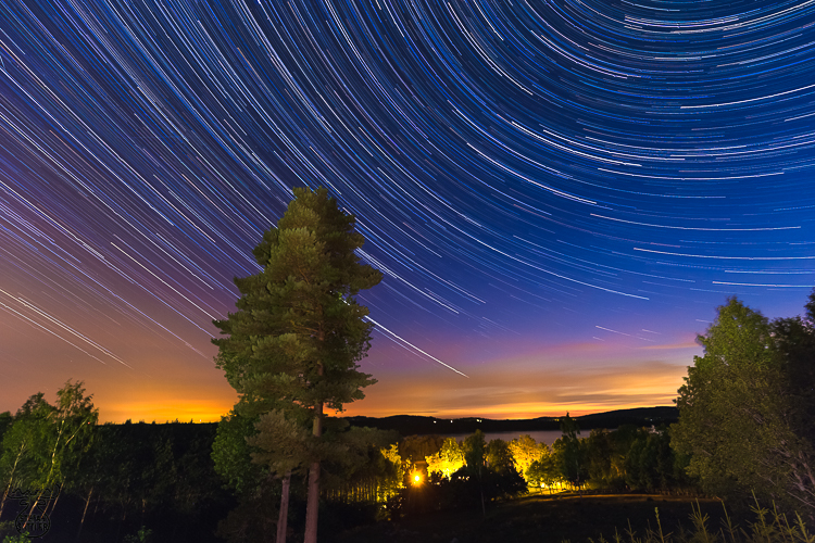 9320 - Lake Bunn Star Night - -